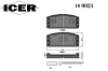 ICER 180021 Brake Pad Set, disc brake