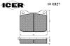 ICER 180327 Brake Pad Set, disc brake