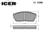ICER 180388 Brake Pad Set, disc brake