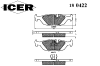 ICER 180422 Brake Pad Set, disc brake