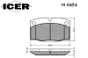 ICER 180454 Brake Pad Set, disc brake