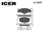 ICER 180459 Brake Pad Set, disc brake