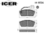 ICER 180536 Brake Pad Set, disc brake