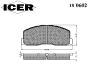 ICER 180602 Brake Pad Set, disc brake