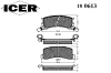 ICER 180613 Brake Pad Set, disc brake