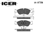 ICER 180758 Brake Pad Set, disc brake