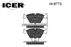 ICER 180773 Brake Pad Set, disc brake
