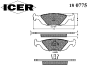 ICER 180775 Brake Pad Set, disc brake