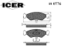 ICER 180776 Brake Pad Set, disc brake