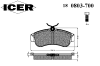 ICER 180803-700 (180803700) Brake Pad Set, disc brake