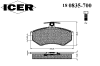 ICER 180835-700 (180835700) Brake Pad Set, disc brake