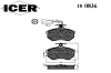 ICER 180836 Brake Pad Set, disc brake