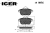 ICER 180856 Brake Pad Set, disc brake