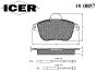 ICER 180857 Brake Pad Set, disc brake