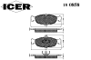 ICER 180858 Brake Pad Set, disc brake