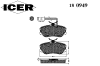 ICER 180949 Brake Pad Set, disc brake