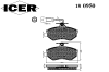 ICER 180950 Brake Pad Set, disc brake
