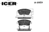 ICER 180959 Brake Pad Set, disc brake