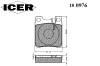 ICER 180976 Brake Pad Set, disc brake