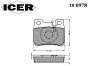 ICER 180978 Brake Pad Set, disc brake