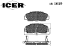 ICER 181019 Brake Pad Set, disc brake