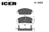 ICER 181020 Brake Pad Set, disc brake