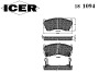 ICER 181094 Brake Pad Set, disc brake