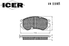 ICER 181105 Brake Pad Set, disc brake