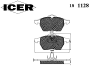 ICER 181128 Brake Pad Set, disc brake