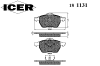 ICER 181131 Brake Pad Set, disc brake