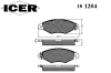 ICER 181204 Brake Pad Set, disc brake