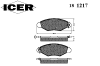 ICER 181217 Brake Pad Set, disc brake