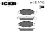 ICER 181217-702 (181217702) Brake Pad Set, disc brake