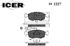 ICER 181227 Brake Pad Set, disc brake
