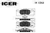 ICER 181264 Brake Pad Set, disc brake