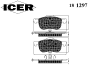 ICER 181297 Brake Pad Set, disc brake
