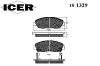 ICER 181329 Brake Pad Set, disc brake