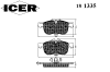 ICER 181335 Brake Pad Set, disc brake