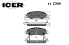 ICER 181368 Brake Pad Set, disc brake