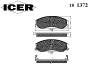 ICER 181372 Brake Pad Set, disc brake