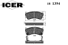 ICER 181394 Brake Pad Set, disc brake