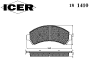 ICER 181410 Brake Pad Set, disc brake