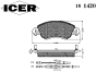ICER 181420 Brake Pad Set, disc brake