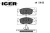 ICER 181441 Brake Pad Set, disc brake