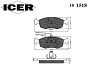 ICER 181518 Brake Pad Set, disc brake