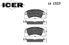 ICER 181525 Brake Pad Set, disc brake
