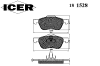 ICER 181528 Brake Pad Set, disc brake