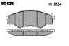ICER 181824 Brake Pad Set, disc brake