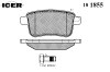 ICER 181855 Brake Pad Set, disc brake
