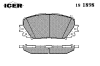 ICER 181898 Brake Pad Set, disc brake